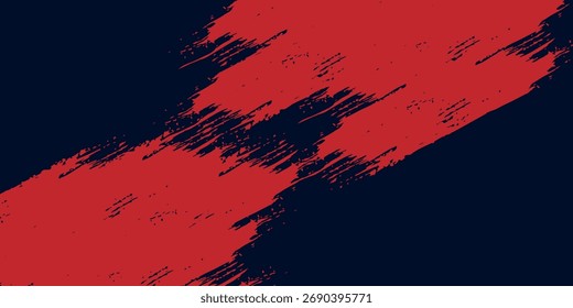 Abstrakt Blau und rot abstrakter farbiger Hintergrund mit Halbtonstil moderne Künste Sport Hintergrund modern