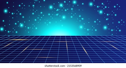 Abstract blue and red light motion background. eps 10
