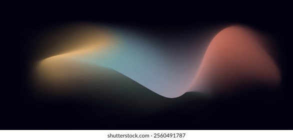 abstract blue red orange gradient background, business technology digital communication template, artificial intelligence illustration element, banner poster cover pattern vector