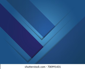 Abstract blue report cover template design. Business brochure document layout for company presentations.