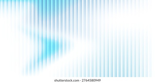 Abstract blue ripple glass effect background with glowing white light leaks gradient, modern banner header fashion backdrop wallpaper web design