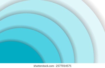 Abstract Blue Ripple Gradient Design in Minimalist Artistic Style