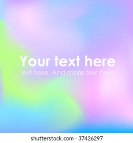 Abstract blue rose green tones background. Vector illustration.