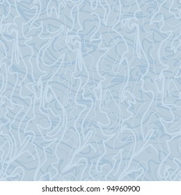 Abstract blue seamless background of the lines, similar to the texture of marble stone. Vector