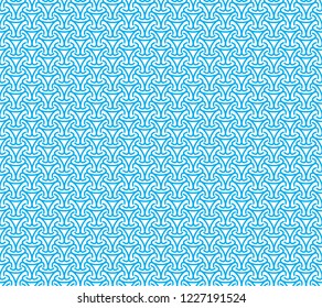 Abstract blue seamless background. Vector illustration. Simple pattern