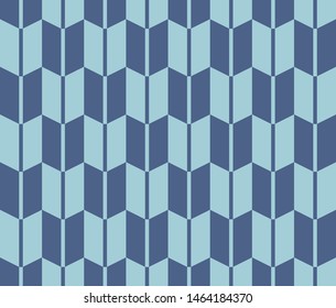 Abstract Blue Seamless Geometric Pattern Background