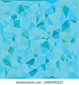Abstract blue seamless pattern with geometric shapes creating a dimensional effect, Colourfull pattern, cool pattern, random pattern background. Indian style