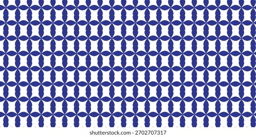 Padrão sem emenda azul abstrato com listras e pontos