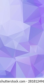 Abstract Blue shade and light Purple Color geometric rumpled triangular low poly style vector Background for Smart phone