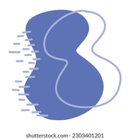 Abstract blue shape ,good for graphic design resources, backgrounds, ornaments, decoration, pamflets, banners, posters, and more