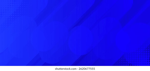 Fundo abstrato do projeto da tecnologia da forma azul. Padrão de linhas moderno. Conceito de tecnologia futurista. Terno para capa, cartaz, banner, brochura, cabeçalho, site