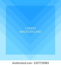 abstract blue shape template background vector illustration
