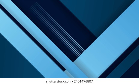 Abstract blue shapes background with line square and modern technology geometric pattern. Vector abstract graphic design banner pattern presentation background web template.