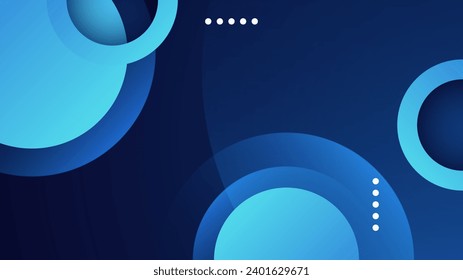 Abstrakter blauer Hintergrund mit einfachem und modernem geometrischem Muster der Technik. Abstrakte grafische Design-Banner Muster Präsentation Hintergrund Web-Vorlage.