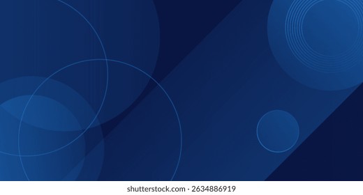 Abstract blue shapes background with simple and modern technology geometric pattern. Vector abstract graphic design