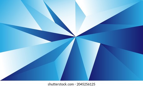 fondo geométrico de brillo azul abstracto. vector de diseño del archivo EPS