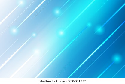 Abstract Blue Shiny , Glassy Background