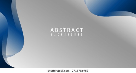 Abstract blue and silver curves with silver lines on dark steel mesh background. with free space for design. Simple design, web