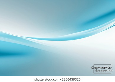 Fondo geométrico abstracto azul y plateado. Composición dinámica de formas. Ilustración vectorial.