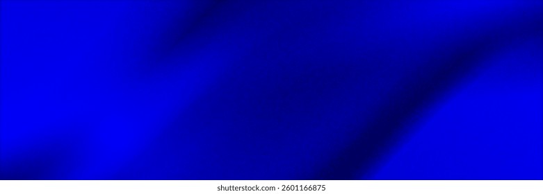 Abstract blue silver wave background for design. Light waves, wavy lines. Ombre gradient. Rough rough brushed metallic effect