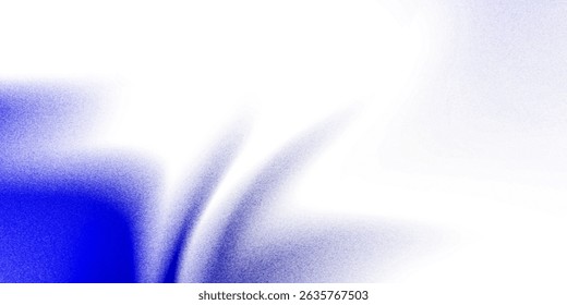 Abstract blue silver wave background for design. Light waves, wavy lines. Ombre gradient. Rough rough brushed metallic effect