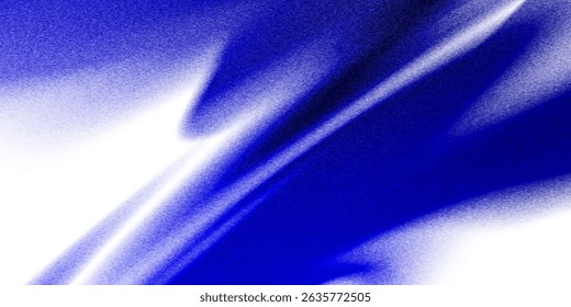Abstract blue silver wave background for design. Light waves, wavy lines. Ombre gradient. 