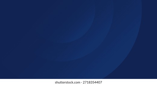 Líneas geométricas brillantes simples azules Abstractas sobre fondo azul oscuro. arte creativo arte conceptual geométrico