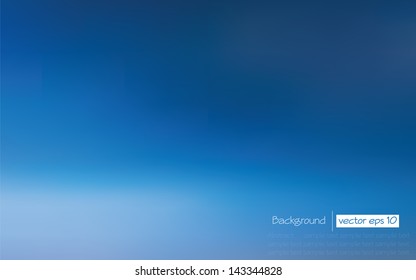 Abstract blue sky background