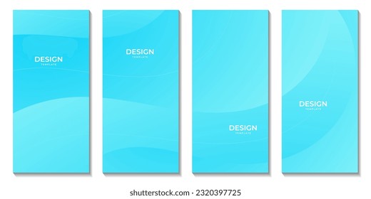 abstract blue sky brochures background for business