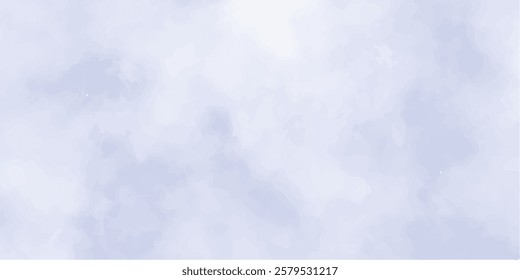 Abstract blue sky and clouds background, Vibrant clear blue sky with puffy and blurry natural clear clouds, watercolor background concept abstract cloudy sky

