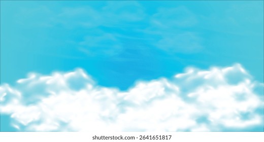abstract blue sky color background. cloud design for banner, cover, and poster.