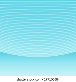 abstract blue sky and curve stripe line pattern background (vector)