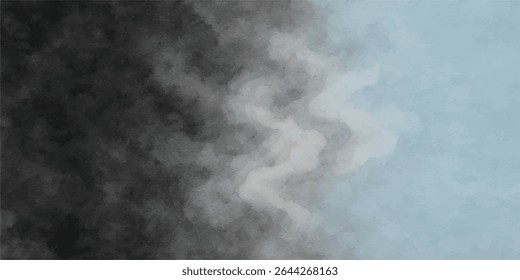 Céu azul abstrato com nuvens brancas macias, uma bela textura de paisagem nublada