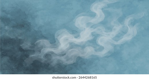 Céu azul abstrato com nuvens brancas macias, uma bela textura de paisagem nublada