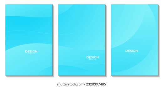 abstract blue sky flyers  background for business