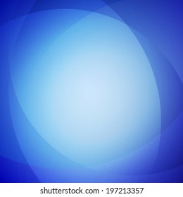 abstract blue sky and glowing line curve pattern background (vector)
