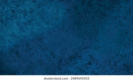 Abstract blue sky with grunge, dark blue watercolor background. Fantasy smooth light white, sky blue watercolor paper textured illustration for grunge design,