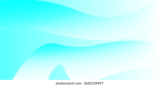 Ondas suaves azuis abstratas em fundo branco. ondas sonoras azuis abstratas backround.Dynamic.