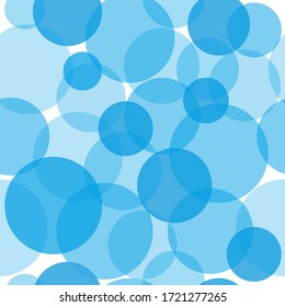 El jabón azul abstracto funciona perfectamente. Ilustración vectorial.