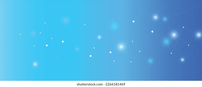 abstract Blue social networkvector  background.