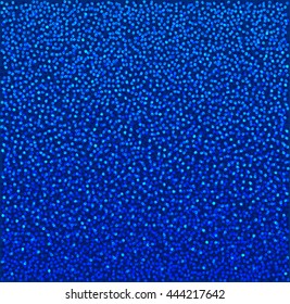 Abstract blue sparkling texture, vector illustration.
