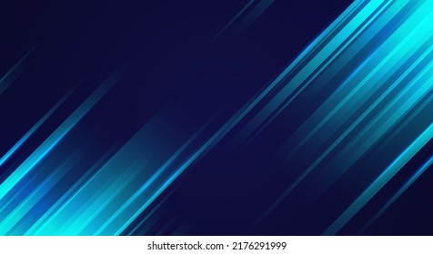 Abstract Blue Speed Line Background