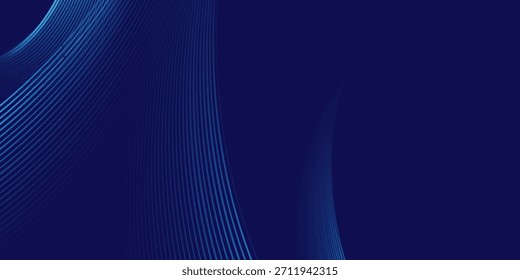 abstracto Formas espirales azules que crean un diseño de fondo dinámico y moderno. Concepto de Tecnología futurista
