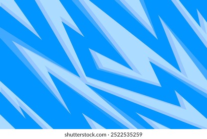Abstract blue sport banner background design suitable for sports jerseys	
