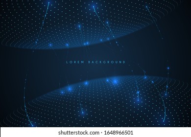 Abstract blue spoted light background