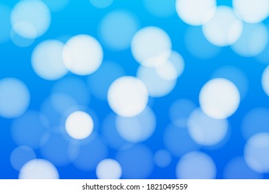 Abstrakter, blauer gefleckter Bokeh-Hintergrund . Vektorgrafik eps10