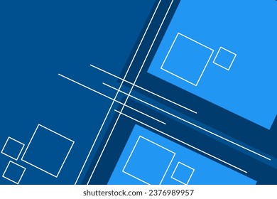 abstract blue square background for design illustration, background illustration