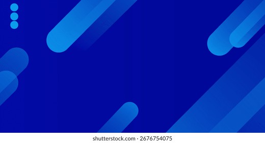 Abstract Blue Square. Can be used for posters, placards, brochures, banners, Vector ilustration
