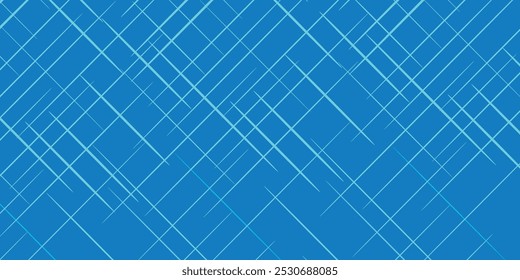 Abstract blue square grid with Futuristic technology digital hi tech concept background