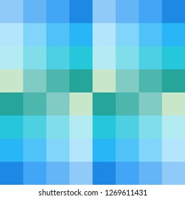 Abstract blue square vector background for web.